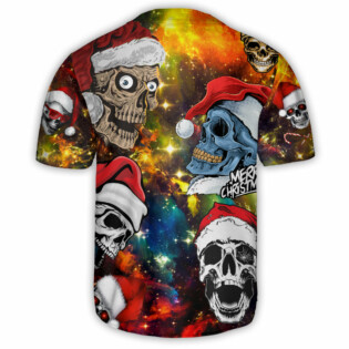 Skull Love Christmas - Baseball Jersey - Owl Ohh - Owl Ohh