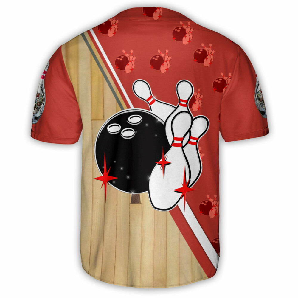 Bowling Awesome Bowling Ball - Baseball Jersey - Owl Ohh - Owl Ohh