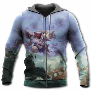 Christmas Santa Dark World Battle - Hoodie - Owl Ohh - Owl Ohh