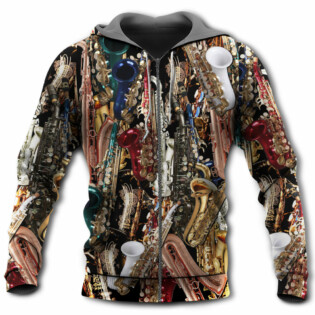 Saxophone I Don't Need Therapy I Just Need Saxophone - Hoodie - Owl Ohh - Owl Ohh