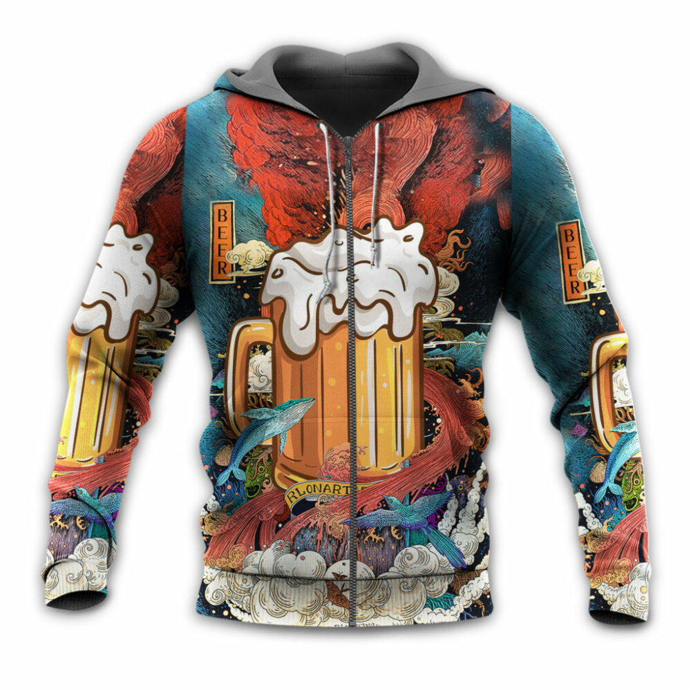 Beer Favorite Amazing Style - Hoodie - Owl Ohh - Owl Ohh