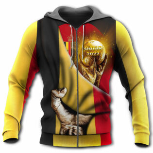 World Cup Qatar 2022 Belgium Will Be The Champion - Hoodie - Owl Ohh - Owl Ohh