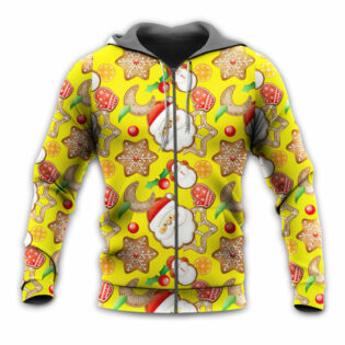 Christmas Santa Snowman Gingerbread And Sweets - Hoodie - Owl Ohh - Owl Ohh