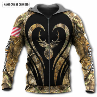 Deer Hunting Lover Personalized - Hoodie - Owl Ohh - Owl Ohh