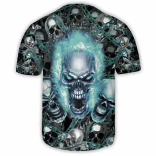 Skull Screaming - Baseball Jersey - Owl Ohh - Owl Ohh