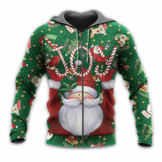 Christmas Santa Claus Lover Joy - Hoodie - Owl Ohh - Owl Ohh
