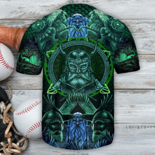 Viking See You In Valhalla - Baseball Jersey - Owl Ohh - Owl Ohh