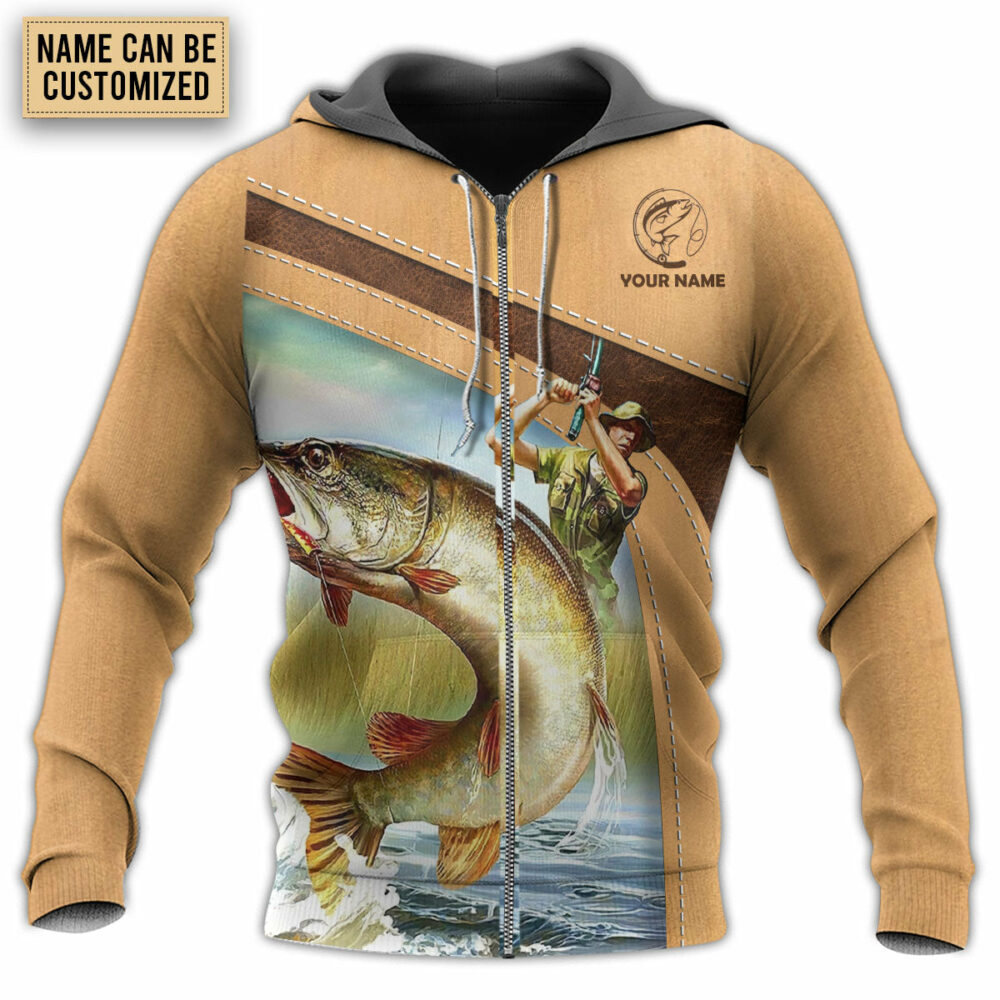 Fishing An Old Fisherman And The Best Catch Personalized - Hoodie - Owl Ohh - Owl Ohh