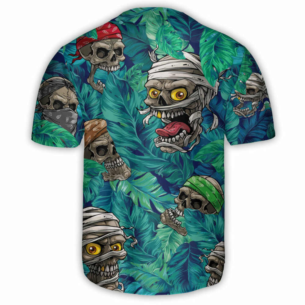 Skull Hide And Seek - Baseball Jersey - Owl Ohh - Owl Ohh