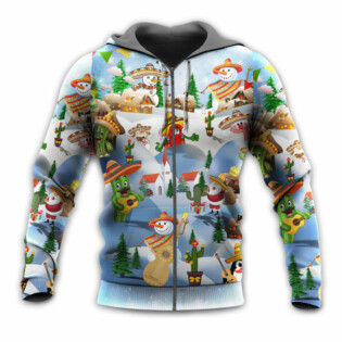 Christmas Mexican Say Merry Xmas - Hoodie - Owl Ohh - Owl Ohh
