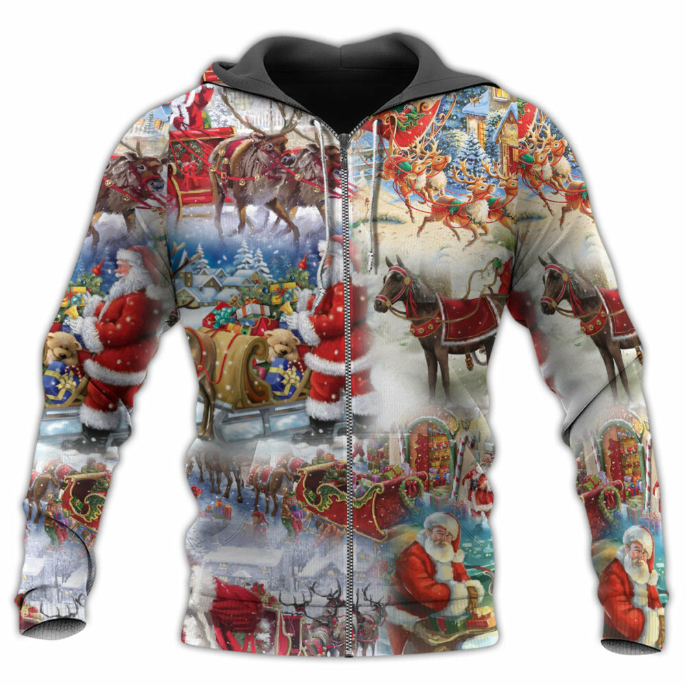 Christmas Believe In The Magic Of Christmas - Hoodie - Owl Ohh - Owl Ohh