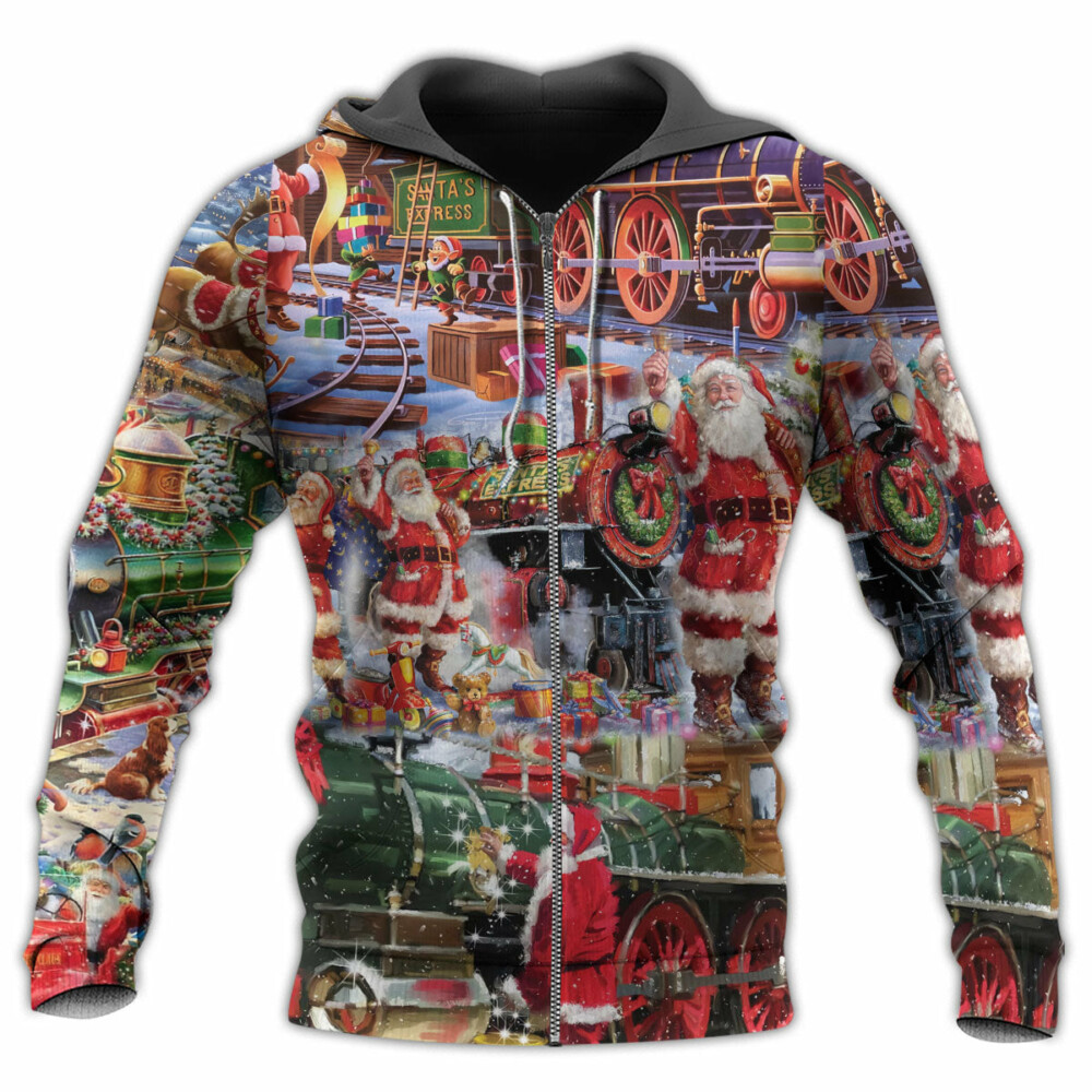 Christmas Joy Love Peace Family Laughter - Hoodie - Owl Ohh - Owl Ohh
