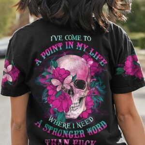 I'VE COME TO A POINT SKULL ALL OVER PRINT - YHHG3011222