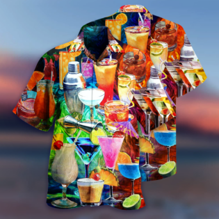 Cocktail Color Fruit - Hawaiian Shirt - Owl Ohh - Owl Ohh