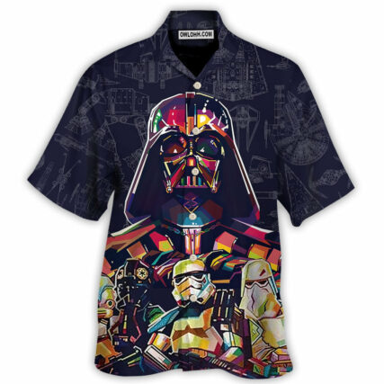 SW Darth Vader - Hawaiian Shirt - Owl Ohh-Owl Ohh