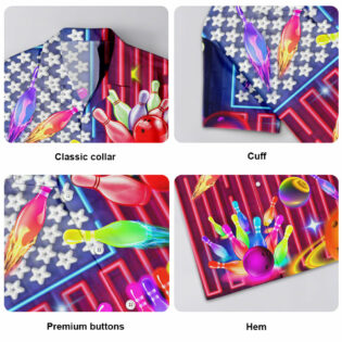 Bowling Independence Day Stunning - Hawaiian Shirt - Owl Ohh-Owl Ohh