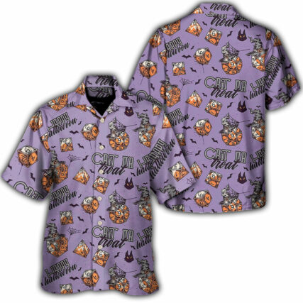 DnD Crit Or Treat Happy Halloween - Hawaiian Shirt - Owl Ohh-Owl Ohh