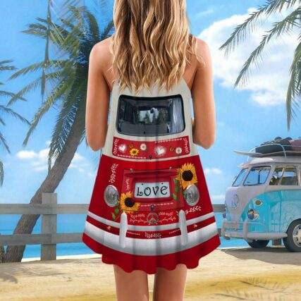 Hippie Van Retro Amazing Style - Summer Dress - Owl Ohh - Owl Ohh