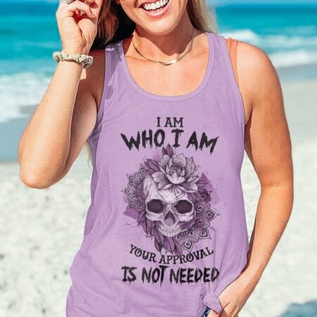 I AM WHO I AM SKULL ALL OVER PRINT - YHHG1011221