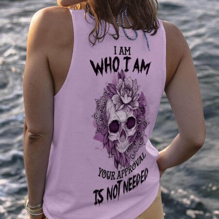 I AM WHO I AM SKULL ALL OVER PRINT - YHHG1011221