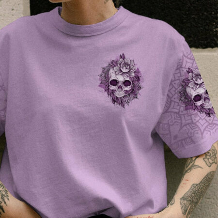 I AM WHO I AM SKULL ALL OVER PRINT - YHHG1011221