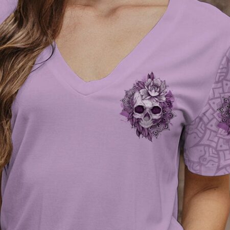 I AM WHO I AM SKULL ALL OVER PRINT - YHHG1011221