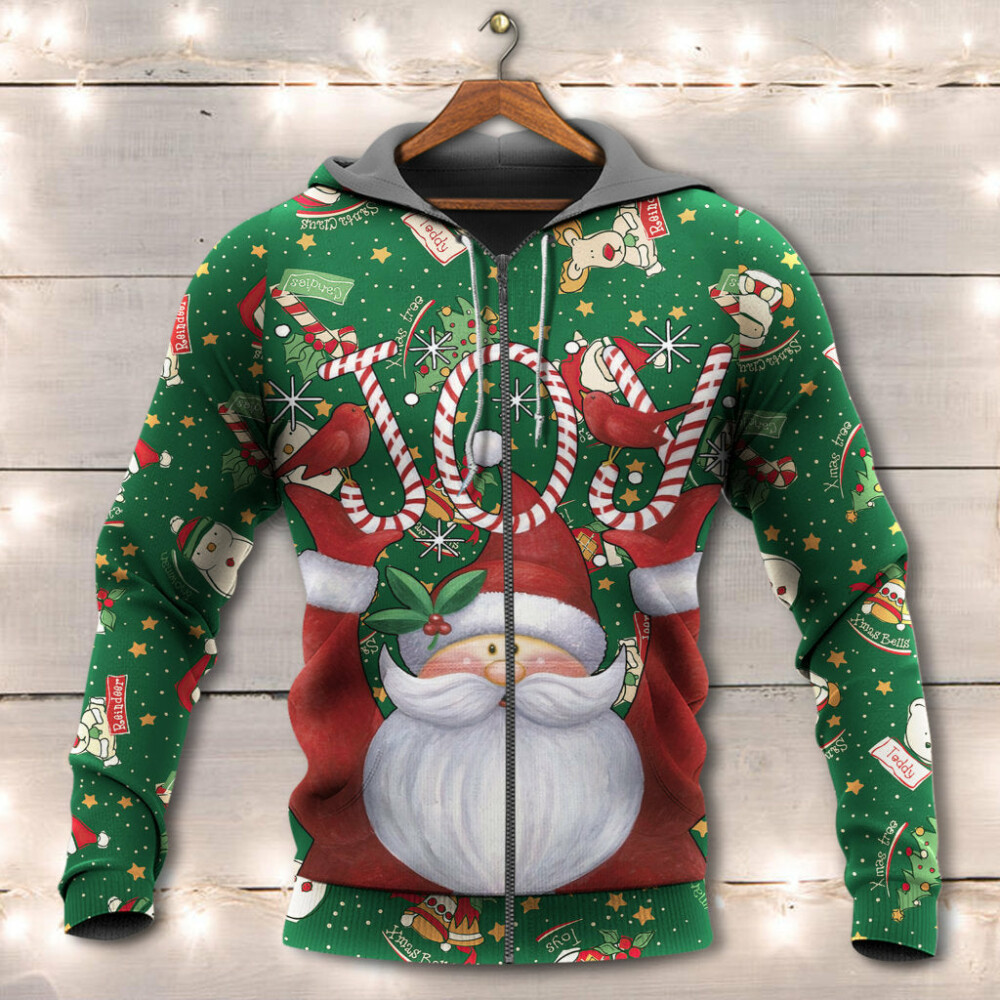 Christmas Santa Claus Lover Joy - Hoodie - Owl Ohh - Owl Ohh