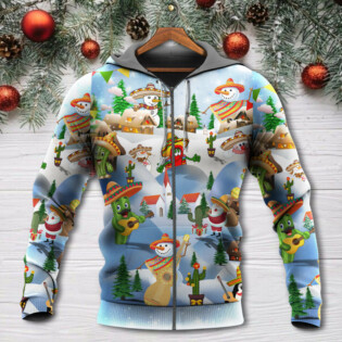 Christmas Mexican Say Merry Xmas - Hoodie - Owl Ohh - Owl Ohh