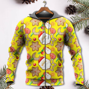 Christmas Santa Snowman Gingerbread And Sweets - Hoodie - Owl Ohh - Owl Ohh