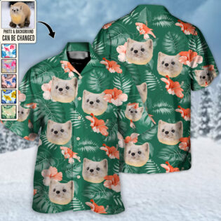 Animal Cute And Funny Tropical Custom Photo - Hawaiian Shirt - Personalized Photo Gifts-Owl Ohh