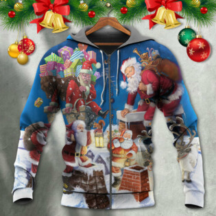 Christmas Santa The Way I Come - Hoodie - Owl Ohh - Owl Ohh