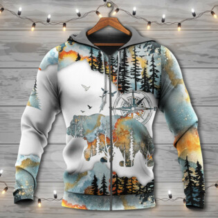 Camping And Into The Forest I Go To Lose My Mind - Hoodie - Owl Ohh - Owl Ohh