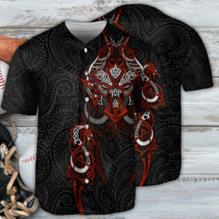 Viking Victory Life Style Cool Pattern - Baseball Jersey - Owl Ohh - Owl Ohh