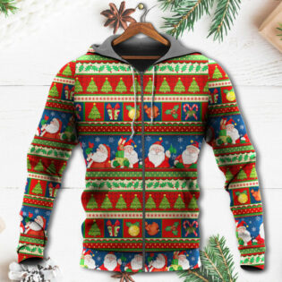 Christmas Santa Claus Happy Xmas - Hoodie - Owl Ohh - Owl Ohh