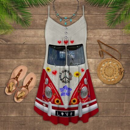 Hippie Van Retro Amazing Style - Summer Dress - Owl Ohh - Owl Ohh