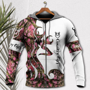 Hunting Country Girl Pink Camo - Hoodie - Owl Ohh - Owl Ohh