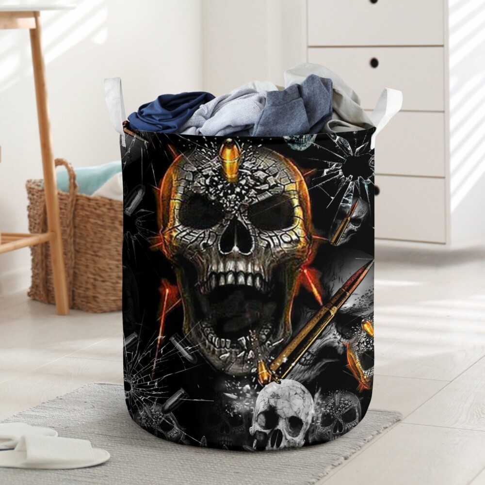 Skull Oh My Skull Cool - Laundry Basket - Owl Ohh - Owl Ohh