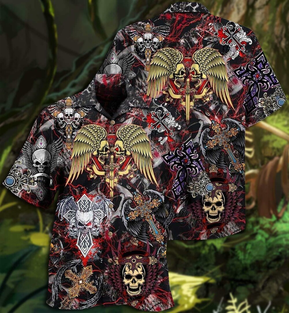 Skull Loves Key Cool - Hawaiian Shirt - Owl Ohh - Owl Ohh