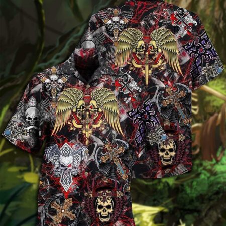 Skull Loves Key Cool - Hawaiian Shirt - Owl Ohh - Owl Ohh