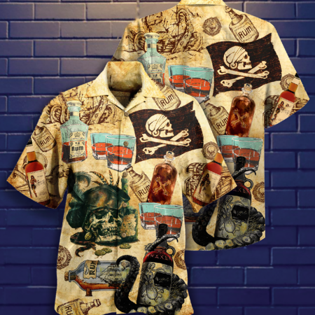 Wine And Skull My Life - Hawaiian Shirt - Owl Ohh - Owl Ohh