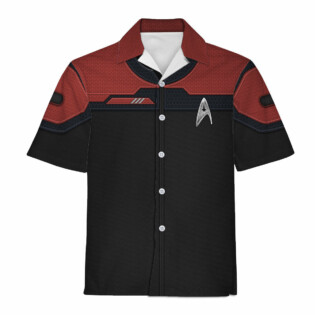 Star Trek Standard Duty Uniform Command Division Cool - Hawaiian Shirt