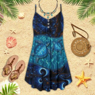 Turtle Is Beach Soul Love Night - Summer Dress - Owl Ohh - Owl Ohh