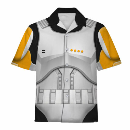 Star Wars Clone Trooper Commander Costume - Hawaiian Shirt