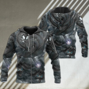 Dragon Always Be A Dragon - Hoodie - Owl Ohh - Owl Ohh