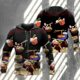 Food Ramen Fast Food Delicious - Hoodie - Owl Ohh - Owl Ohh
