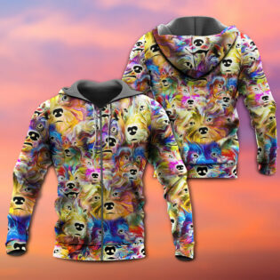 Dog Painting In My Memory - Hoodie - Owl Ohh - Owl Ohh