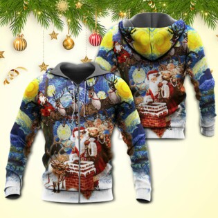 Christmas Santa Coming For You - Hoodie - Owl Ohh - Owl Ohh