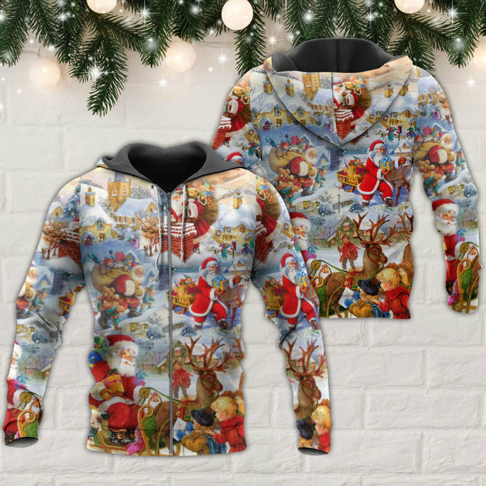 Christmas Have A Merry Holly Jolly Christmas - Hoodie - Owl Ohh - Owl Ohh