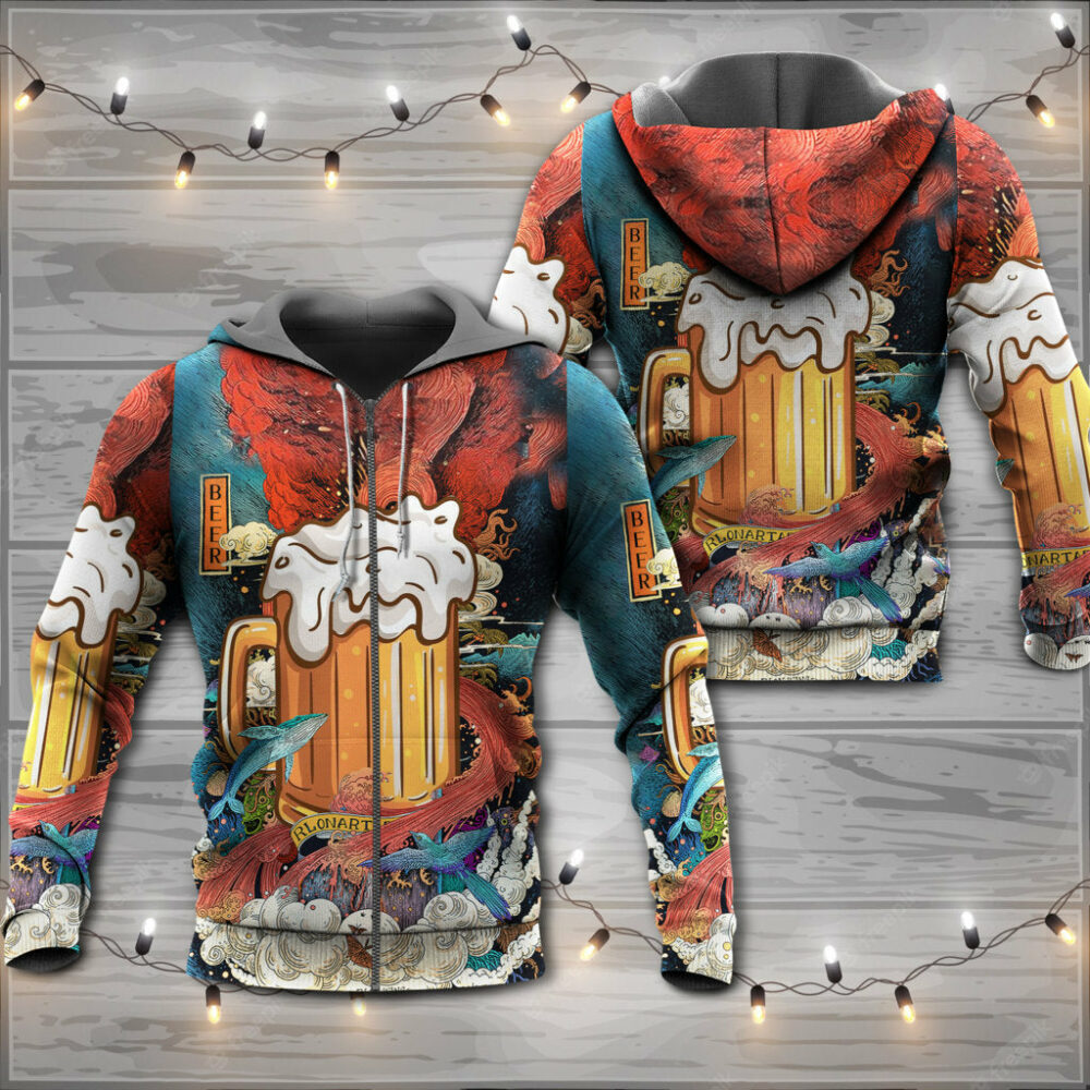 Beer Favorite Amazing Style - Hoodie - Owl Ohh - Owl Ohh