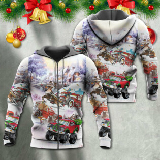 Christmas Car Run Xmas Hohoho - Hoodie - Owl Ohh - Owl Ohh